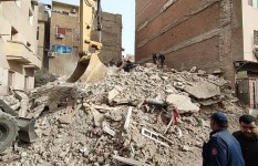 حادث عقار أسيوط 