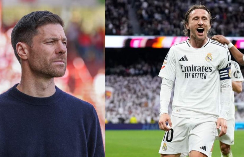 تشابي ألونسو ولوكا مودريتش تشابي ألونسو ولوكا مودريتش