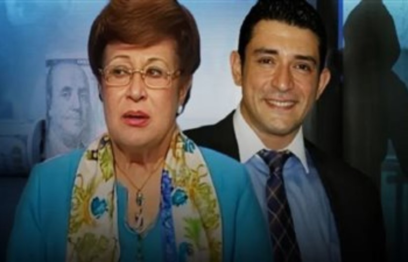 نوال الديجوي وحفيدها نوال الديجوي وحفيدها