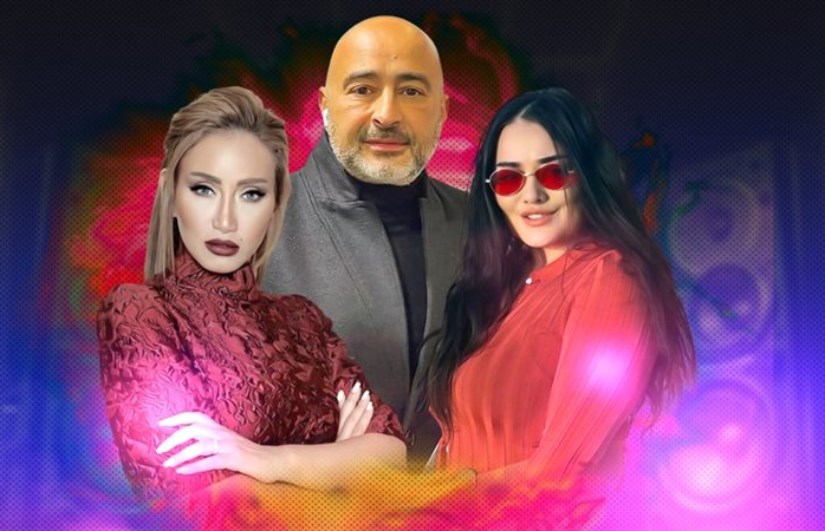 راندا البحيري وجميل سعيد وريهام سعيد راندا البحيري وجميل سعيد وريهام سعيد
