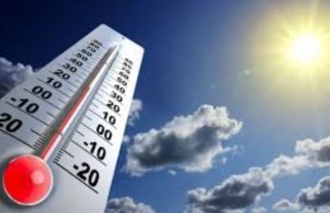 درجات الحرارة اليوم