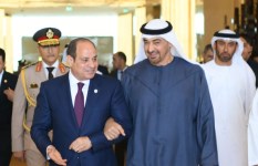 الرئيس السيسي ونظيرة الإماراتي