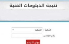 نتيجة الدبلومات الفنية 2025