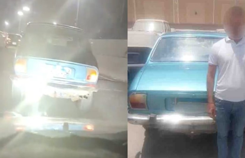 فيديو يثير الجدل لقائد سيارة فيديو يثير الجدل لقائد سيارة