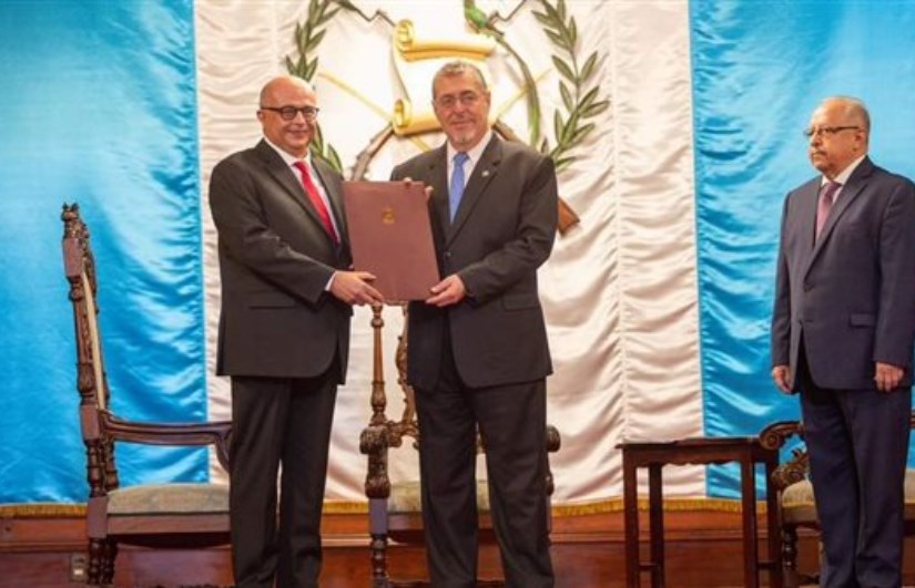 السفير حاتم حسوبة سفير مصر في جواتيمالا 