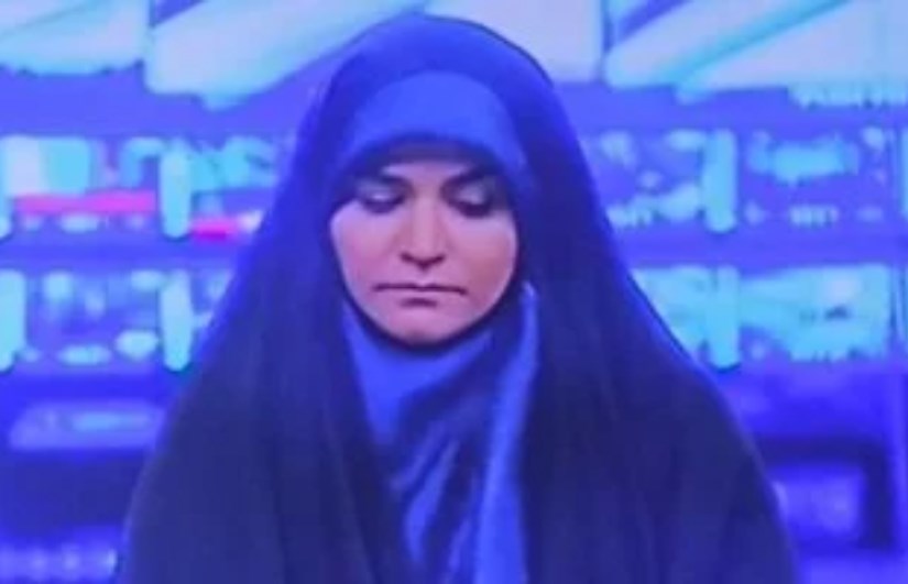 المذيعة الإيرانية المذيعة الإيرانية