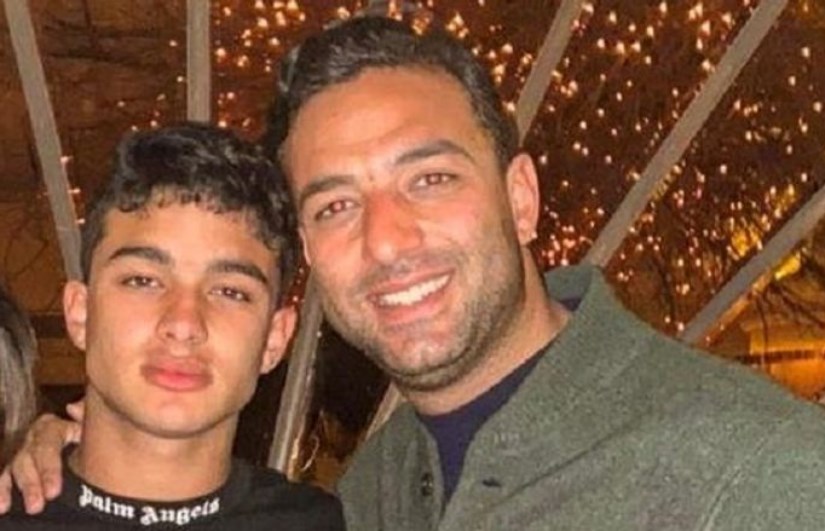 أحمد حسام ميدو ونجله أحمد حسام ميدو ونجله