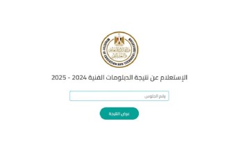 نتيجة الدبلومات الفنية 2025