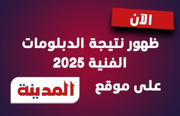 نتيجة الدبلومات الفنية 2025
