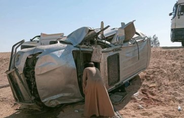 حادث طريق سمالوط 