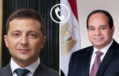 الرئيس عبد الفتاح السيسي - الرئيس الأوكراني "فولوديمير زيلينسكي"