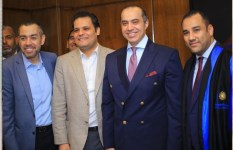 الدكتور محمد فؤاد يهنئ النائب أحمد علي