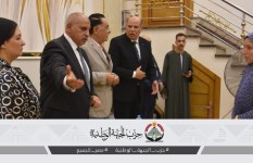 وفد من "الجبهة الوطنية" يزور أسر ضحايا حادث الإقليمي بالمنوفية: "واجب وطني وإنساني"
