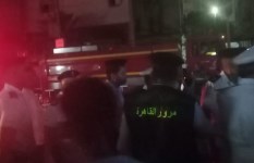 حريق سنترال رمسيس