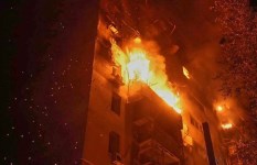 دونيتسك تحت نيران الهجوم الروسي المدمر