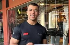  “عبدالله محمد” لاعب منتخب مصر للتجديف