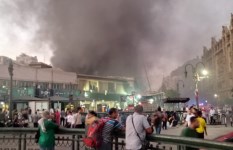 حريق سنترال رمسيس 