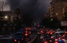 حريق سنترال رمسيس 