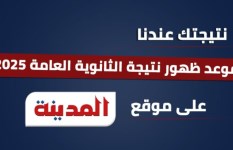 نتيجة الثانوية العامة 2025