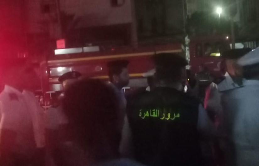 حريق سنترال رمسيس
