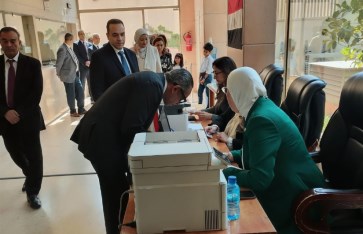 الجالية المصري بالكويت تشارك في انتخابات الشيوخ