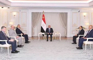 السيسي يبحث مع وزير خارجية تركيا تعزيز التعاون المشترك