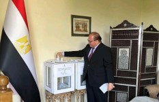 سفارة مصر في أذربيجان في استقبال الناخبين