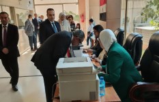 الجالية المصري بالكويت تشارك في انتخابات الشيوخ