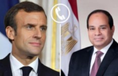 الرئيس السيسي وماكرون