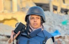 الصحفية مريم أبو دقة