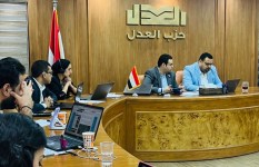 غرفة العمليات المركزية لحزب العدل تتابع سير انتخابات مجلس الشيوخ بحضور النائب عبد المنعم إمام 
