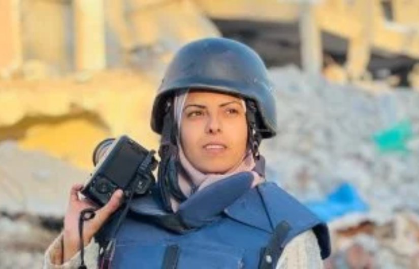 الصحفية مريم أبو دقة الصحفية مريم أبو دقة