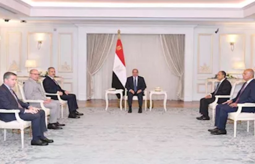 السيسي يبحث مع وزير خارجية تركيا تعزيز التعاون المشترك السيسي يبحث مع وزير خارجية تركيا تعزيز التعاون المشترك