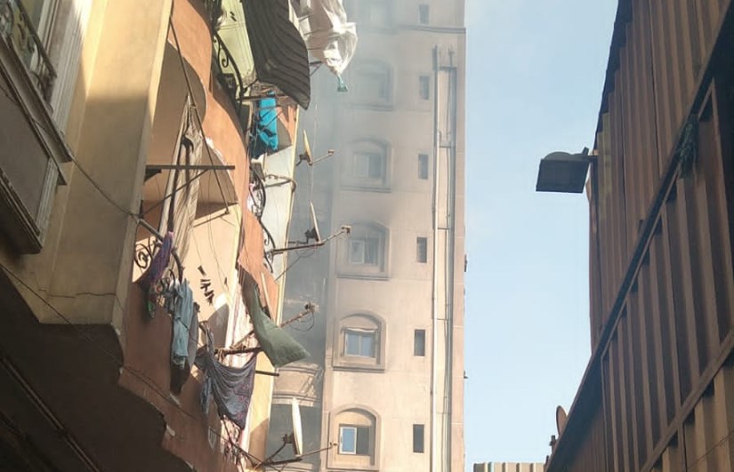 حريق بولاق أبو العلا 