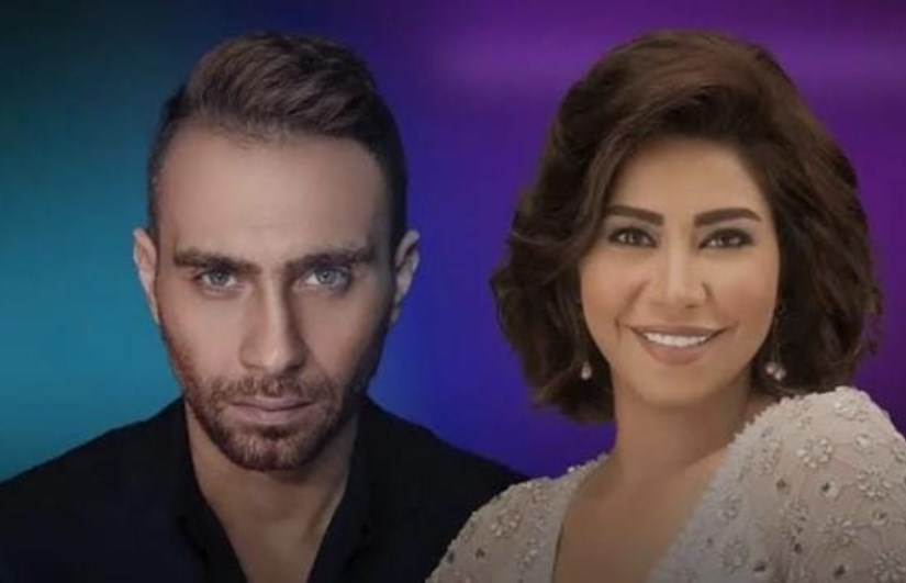 الفنانة شيرين عبدالوهاب والفنان حسام حبيب الفنانة شيرين عبدالوهاب والفنان حسام حبيب