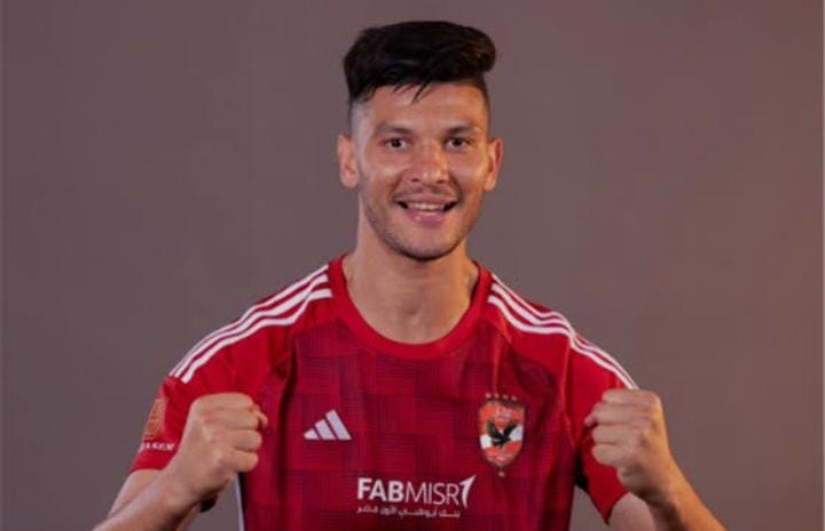 اللاعب أحمد رمضان "بيكهام" اللاعب أحمد رمضان "بيكهام"