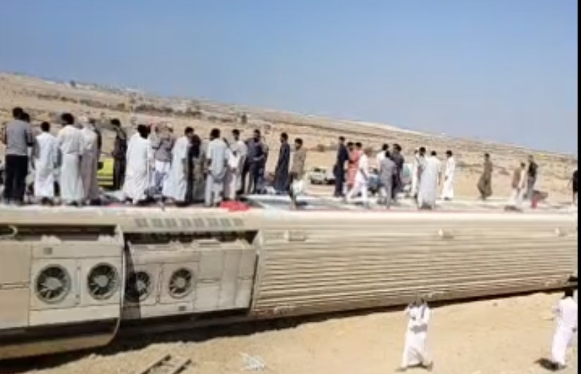 انقلاب قطار مطروح انقلاب قطار مطروح