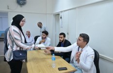 الكشف الطبي في جامعة القاهرة
