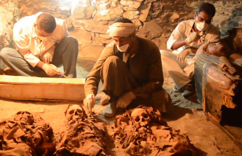 التنقيب عن الآثار - صورة أرشيفية