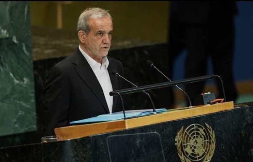 الرئيس الإيراني مسعود  بزشكيان