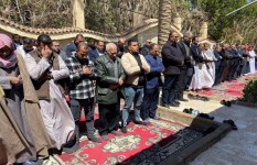 تشييع جنازة والدة وزير الزراعة